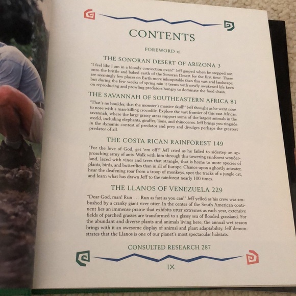 NWT Jeff Corwin Living on the Edge Book - Picture 6 of 16